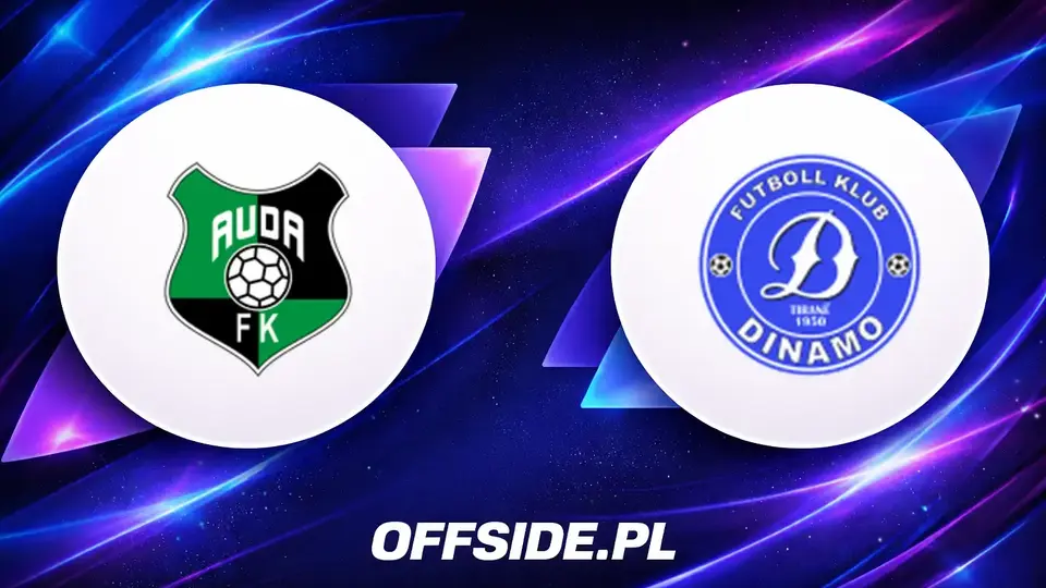Gotowe składy na mecz Auda - Dinamo Tirana
