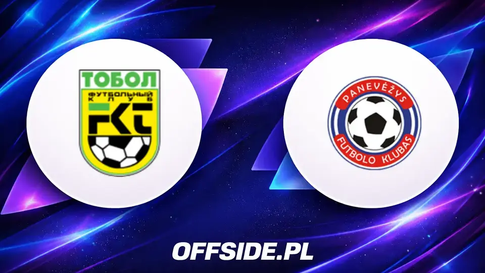 Przed meczem: Składy FK Tobol Kostanay i Panevėžys ujawnione