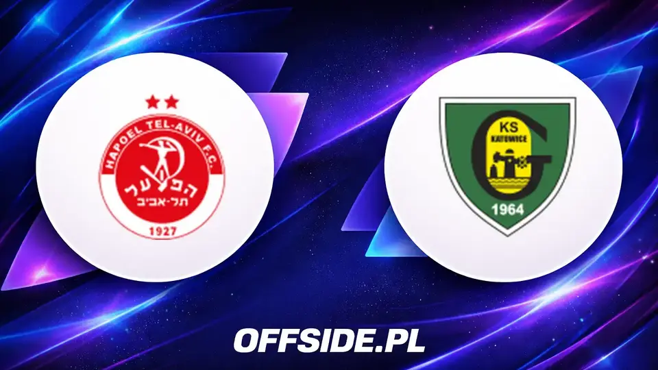 Poznaliśmy składy na mecz Hapoel Tel Aviv z GKS Katowice