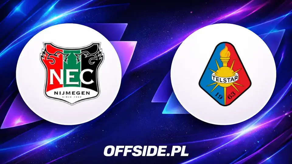 Oficjalne składy na mecz NEC Nijmegen - Telstar