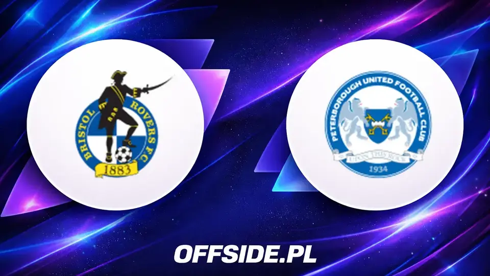 Oficjalny skład Bristol Rovers na mecz przeciwko Peterborough