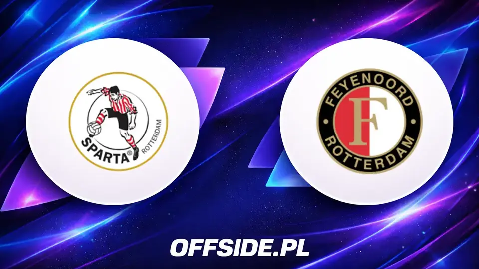 Skład na mecz Sparta Rotterdam - Feyenoord. Oto jedenastki!