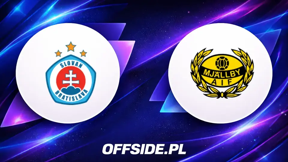 Składy meczowe: Slovan Bratislava kontra Mjallby AIF