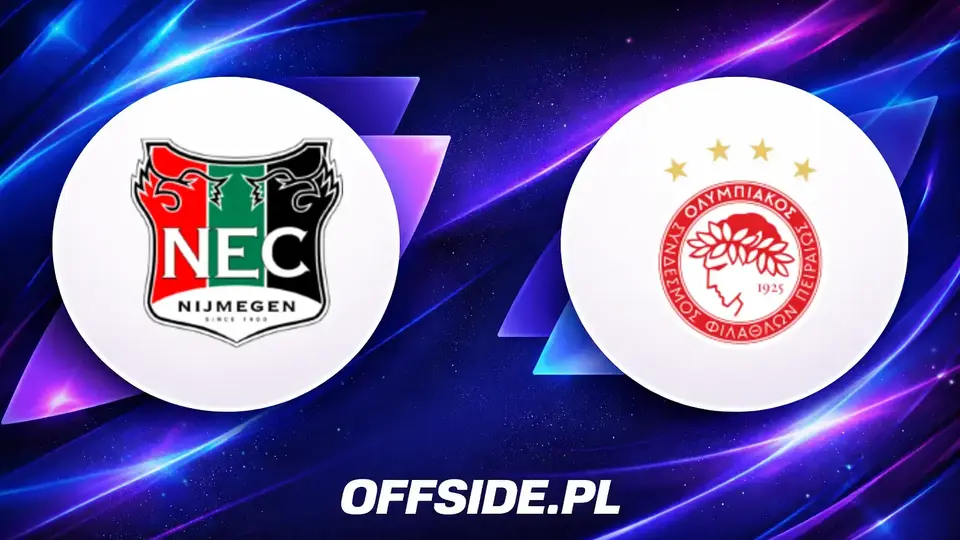 Składy NEC Nijmegen i Olympiakos Pireus przed meczem