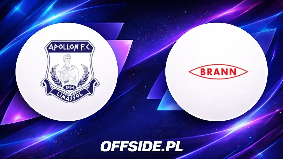 Oficjalne składy na mecz Apollon Limassol kontra Brann
