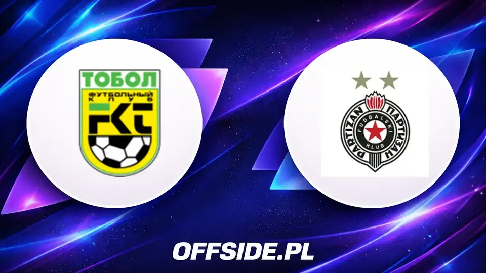 Oficjalne składy na mecz FK Tobol Kostanay z Partizanem