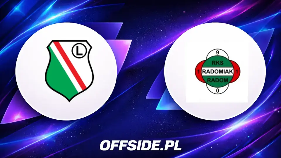 Gdzie obejrzeć mecz Legia Warszawa - Radomiak Radom? Transmisja i stream