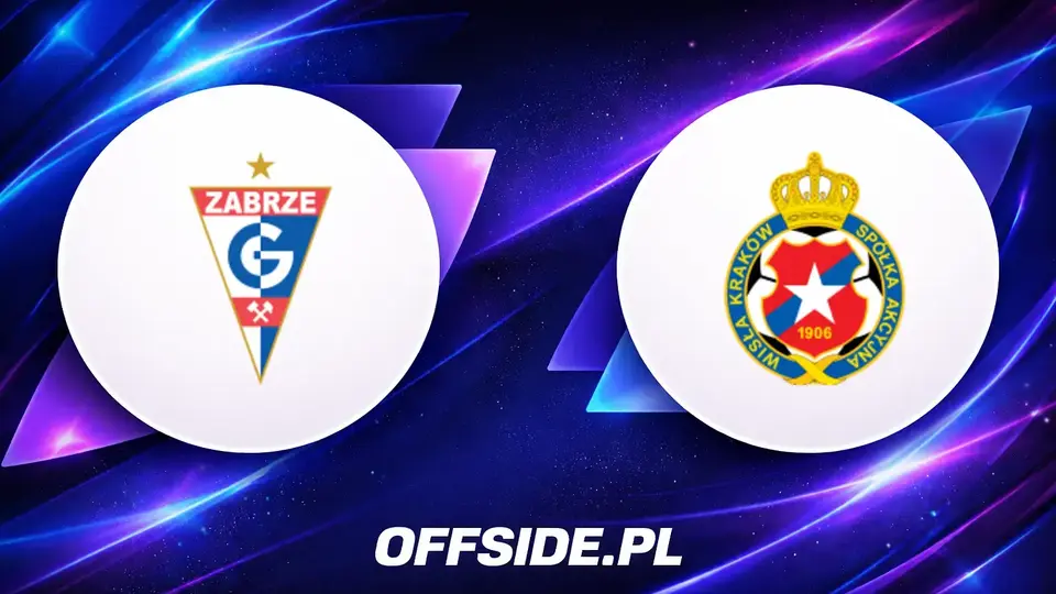 Oficjalne składy: Górnik Zabrze kontra Wisła Kraków