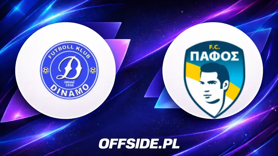 Znamy składy na mecz Dinamo Tirana z Pafos