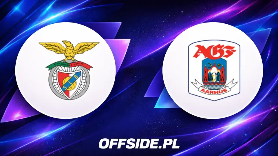 Oficjalne składy: Benfica Lizbona kontra Aarhus