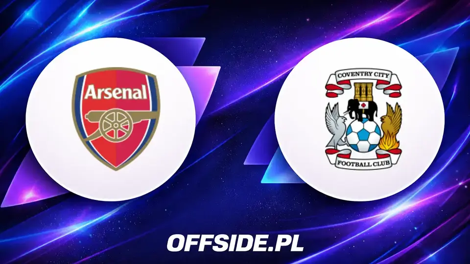Arsenal kontra Coventry: Znamy oficjalne składy