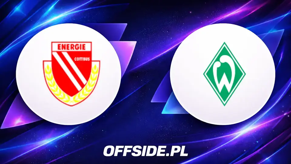 Oficjalne składy na pojedynek Energie Cottbus z Werder Bremen
