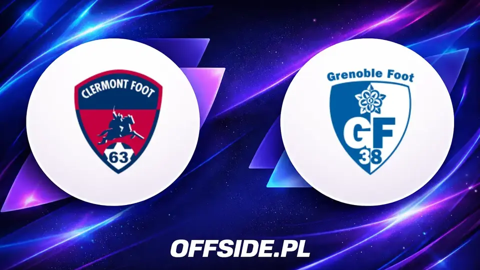 Clermont Foot 63 i Grenoble gotowi do meczu. Składy ujawnione